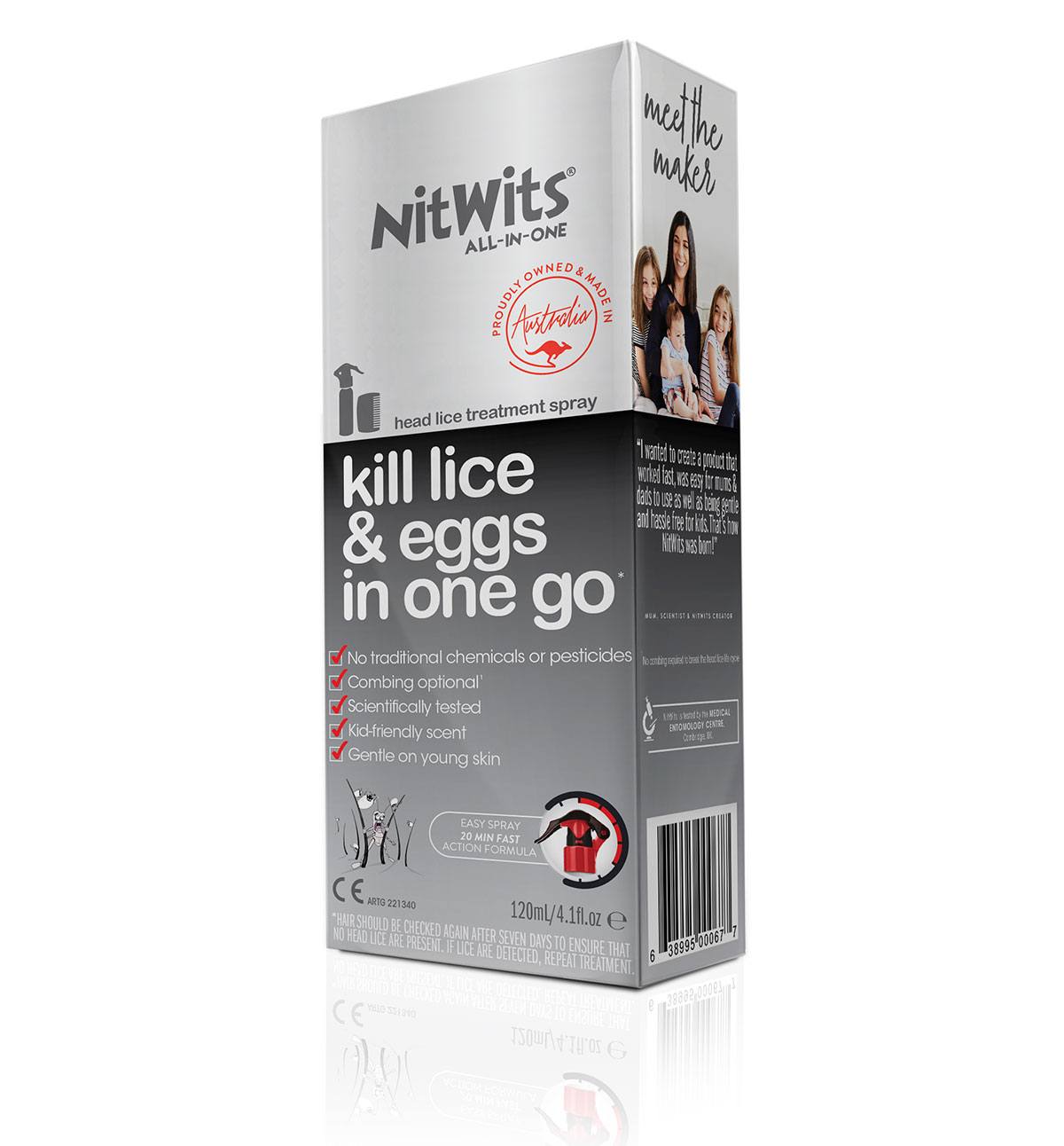 All In One Head Lice Solution Kill Lice And Eggs In One Go