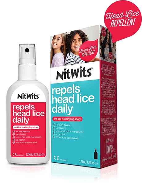 NitWits Anti-lice and Detangling Spray | Comb out Lice and Eggs