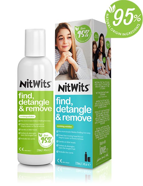 NitWits Head Lice Combing Solution